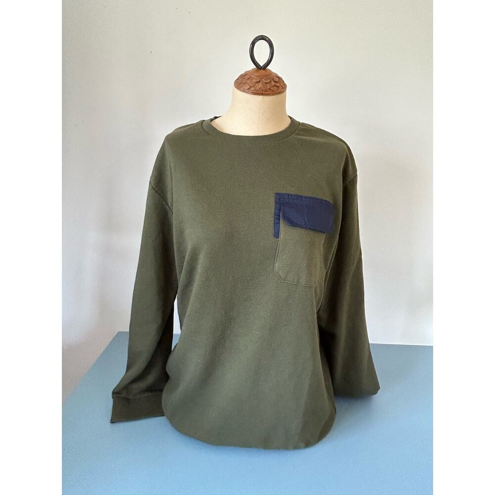 Nomad mens sweatshirt green size L